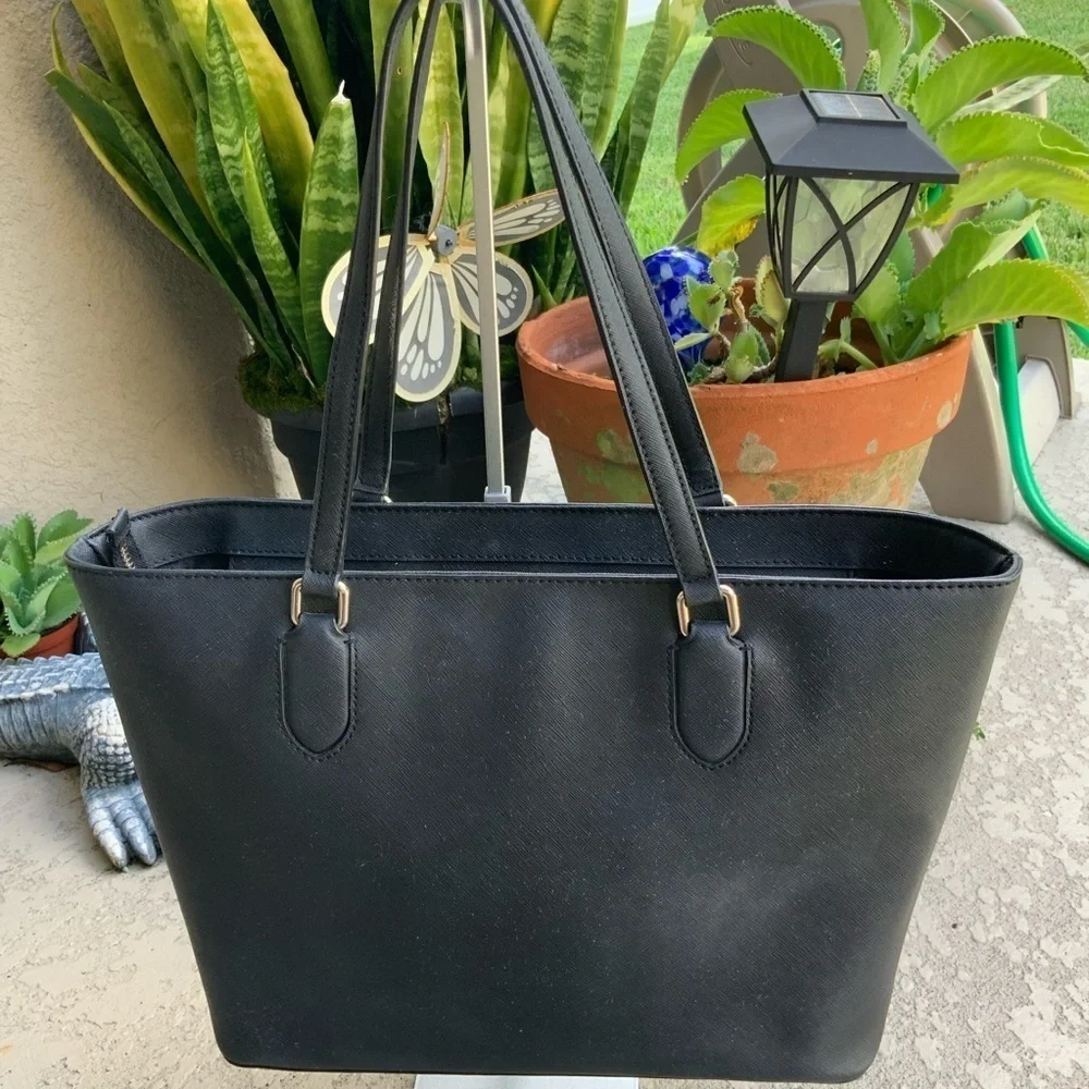 Kate Spade Black Laural Way Medium Dally Tote Shoulder Purse Bag